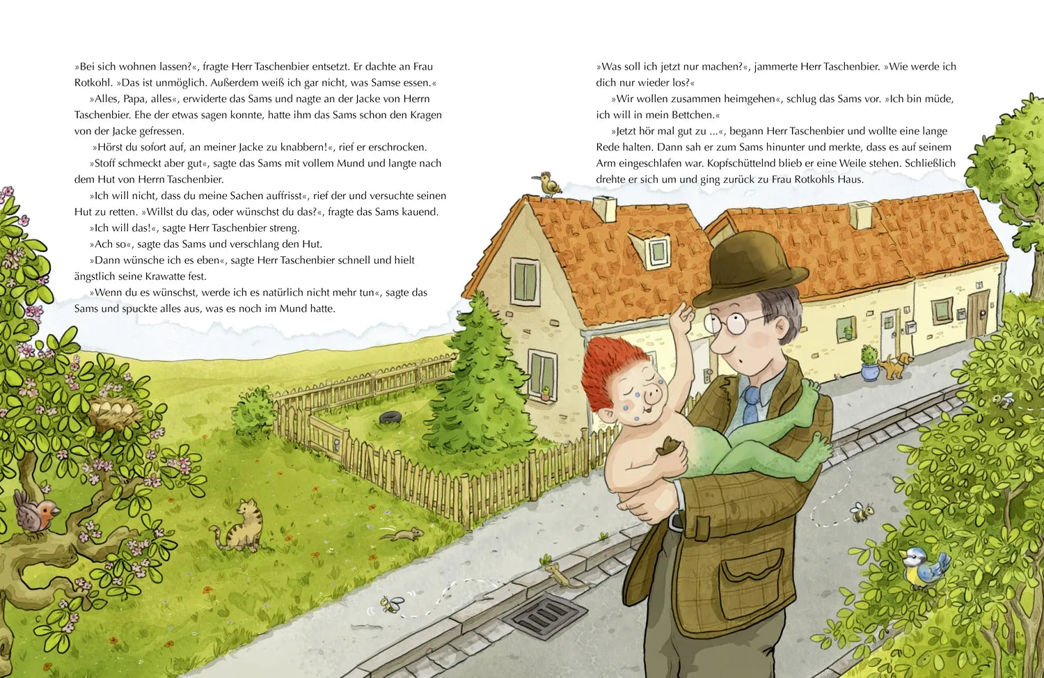 Detailansicht: Wie das Sams zu Herrn Taschenbier kam (Hardcover)