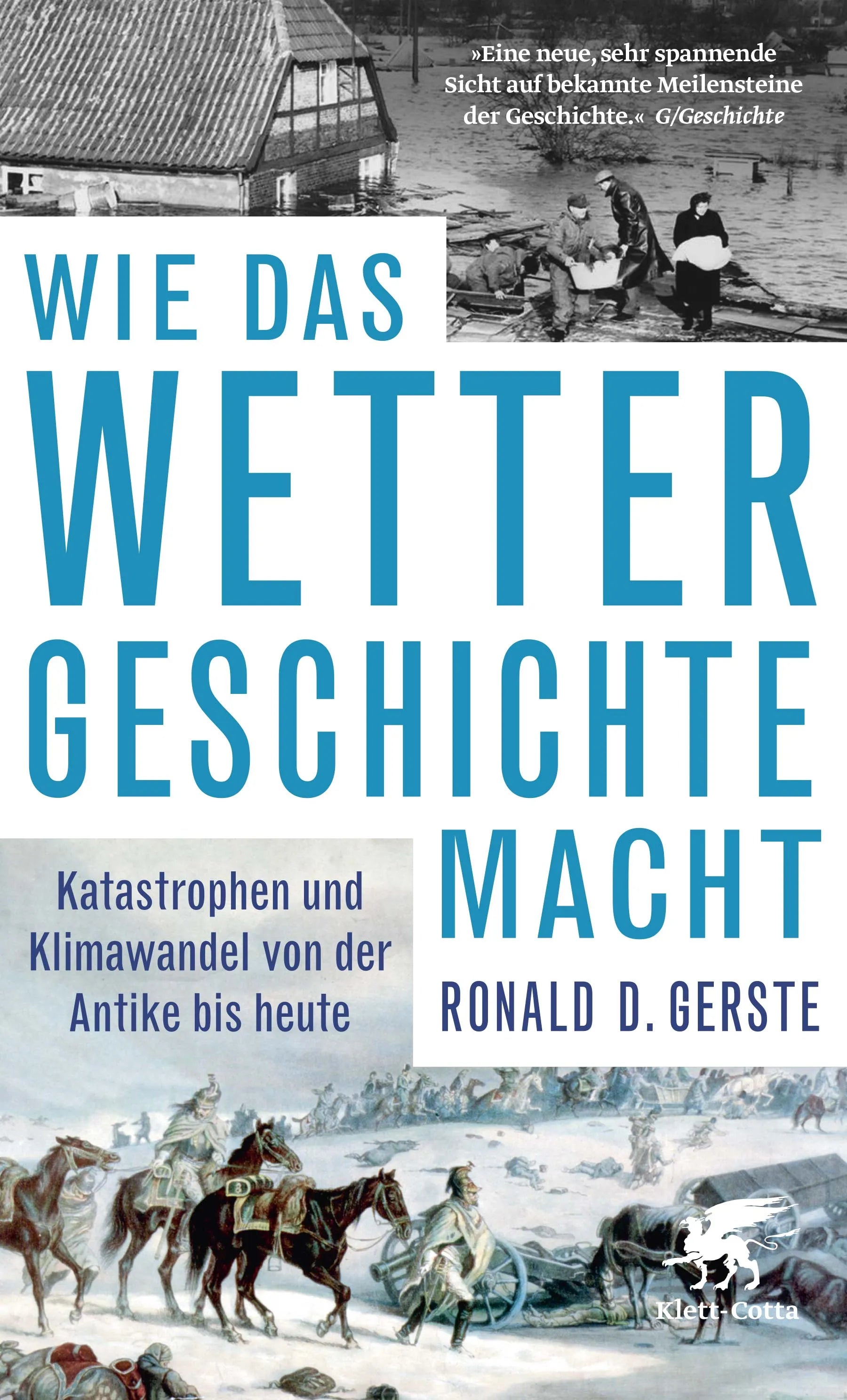Buchcover von 'Wie das Wetter Geschichte macht' - Taschenbuch von Ronald D. Gerste