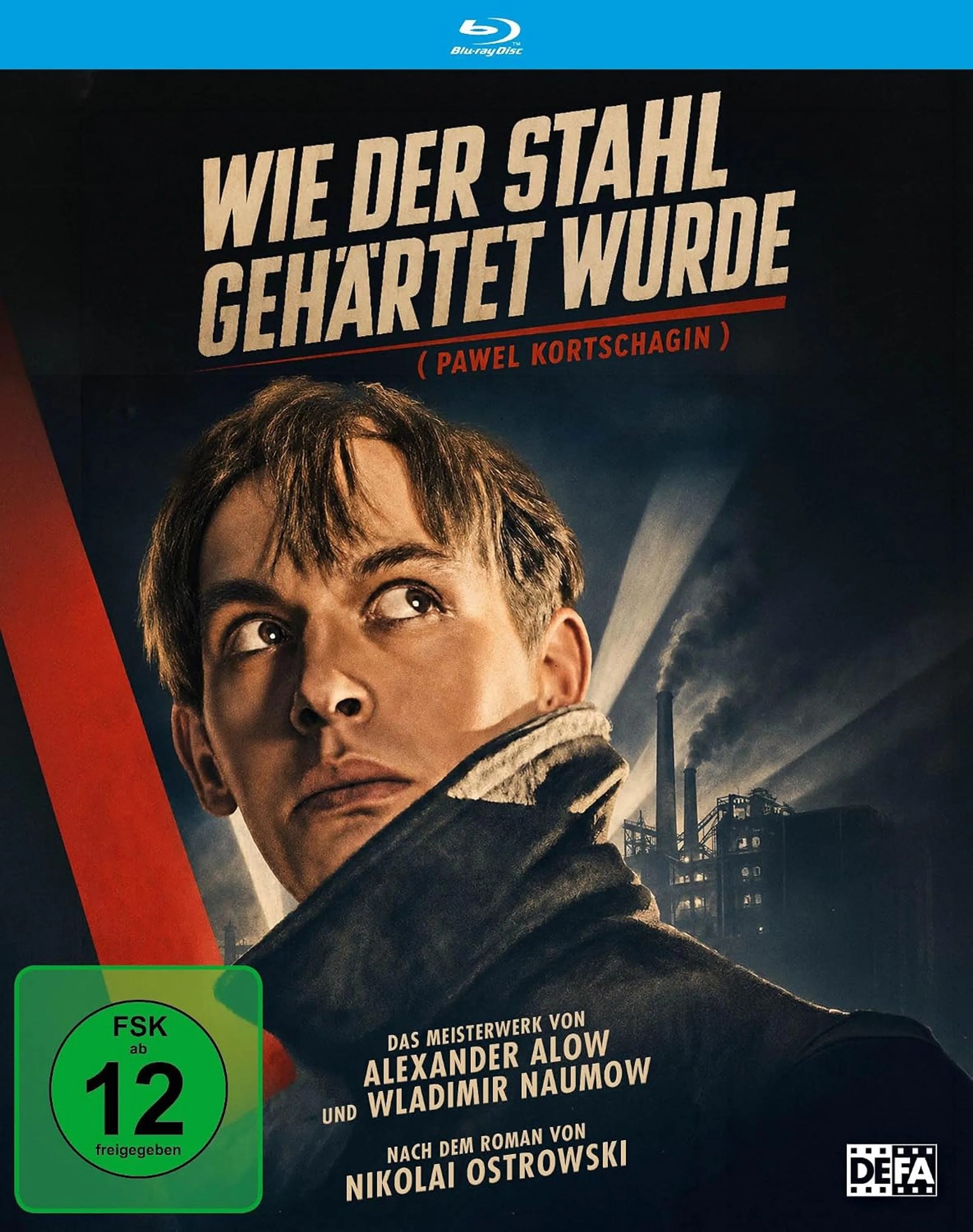 Blu-ray-Cover: Wie der Stahl gehärtet wurde. Regie: Alexander Alow
