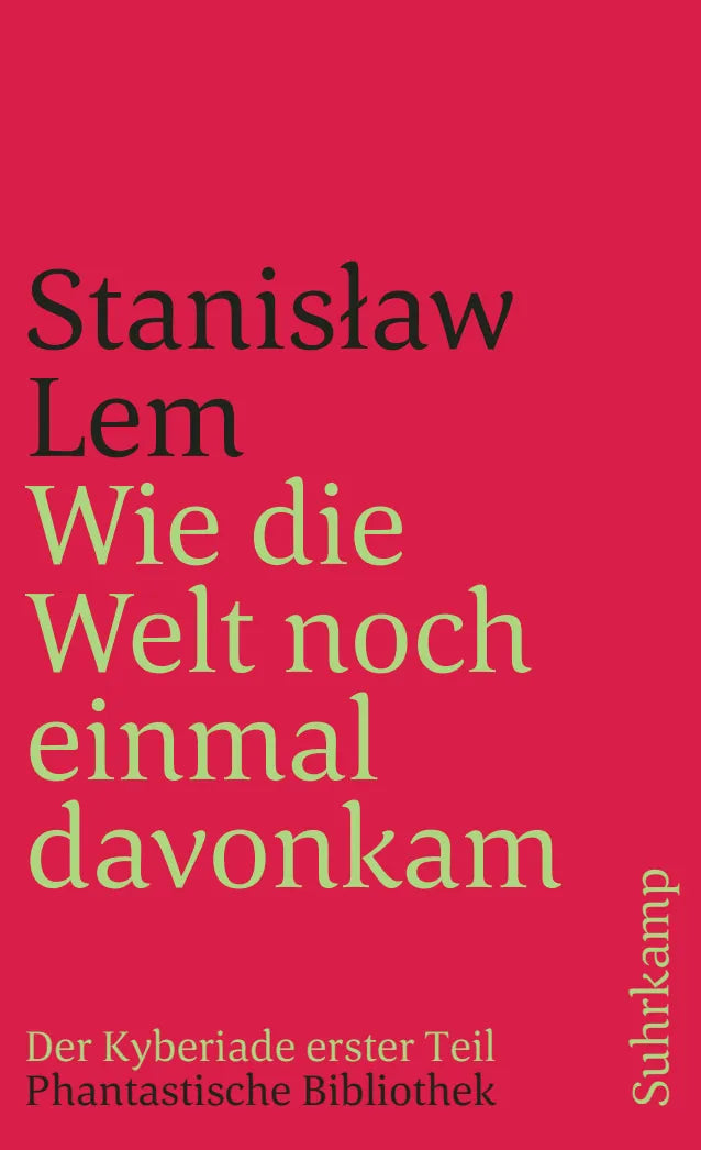 Buchcover von 'Wie die Welt noch einmal davonkam' - Taschenbuch von Stanisław Lem