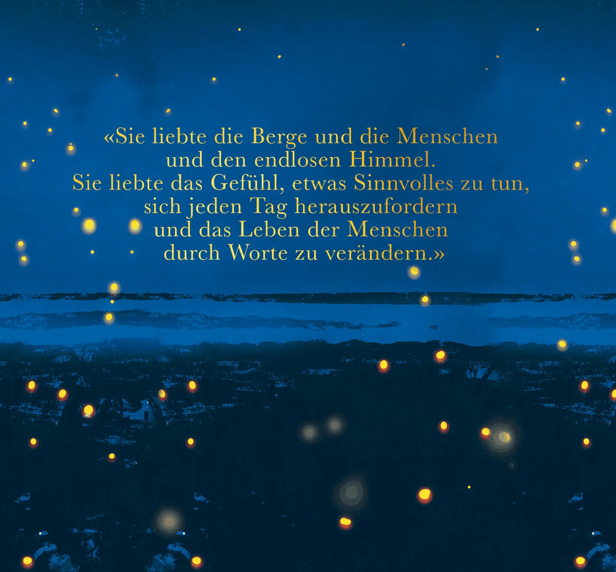 Detailansicht: Wie ein Leuchten in tiefer Nacht (Paperback)