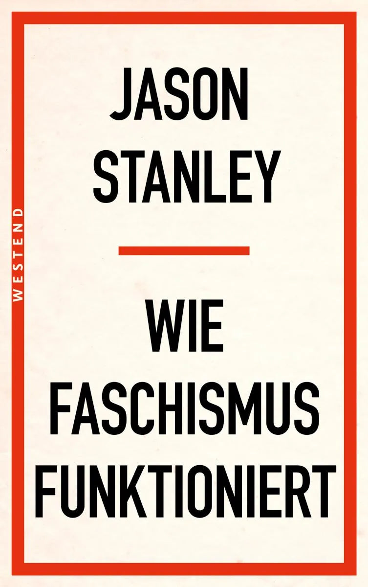 Cover: Wie Faschismus funktioniert (E-Book) von Jason Stanley