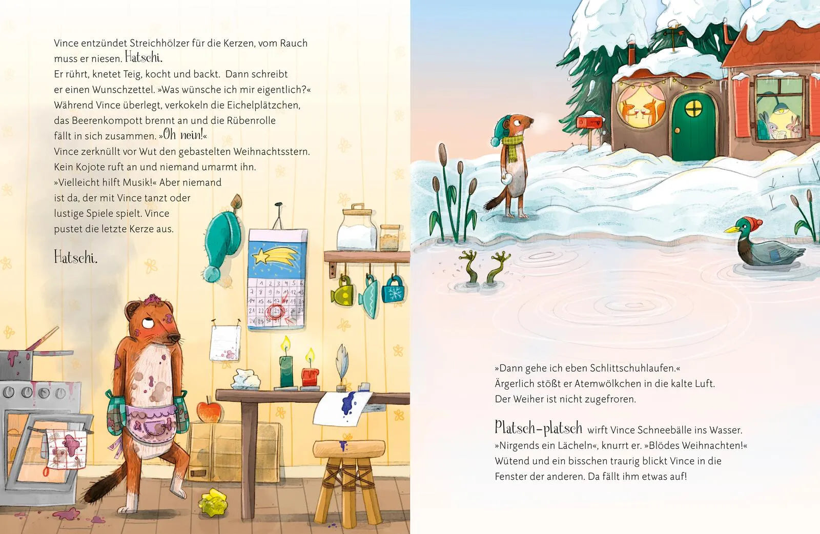 Abbildung von 'Wie feiern Wiesel Weihnachten?'
