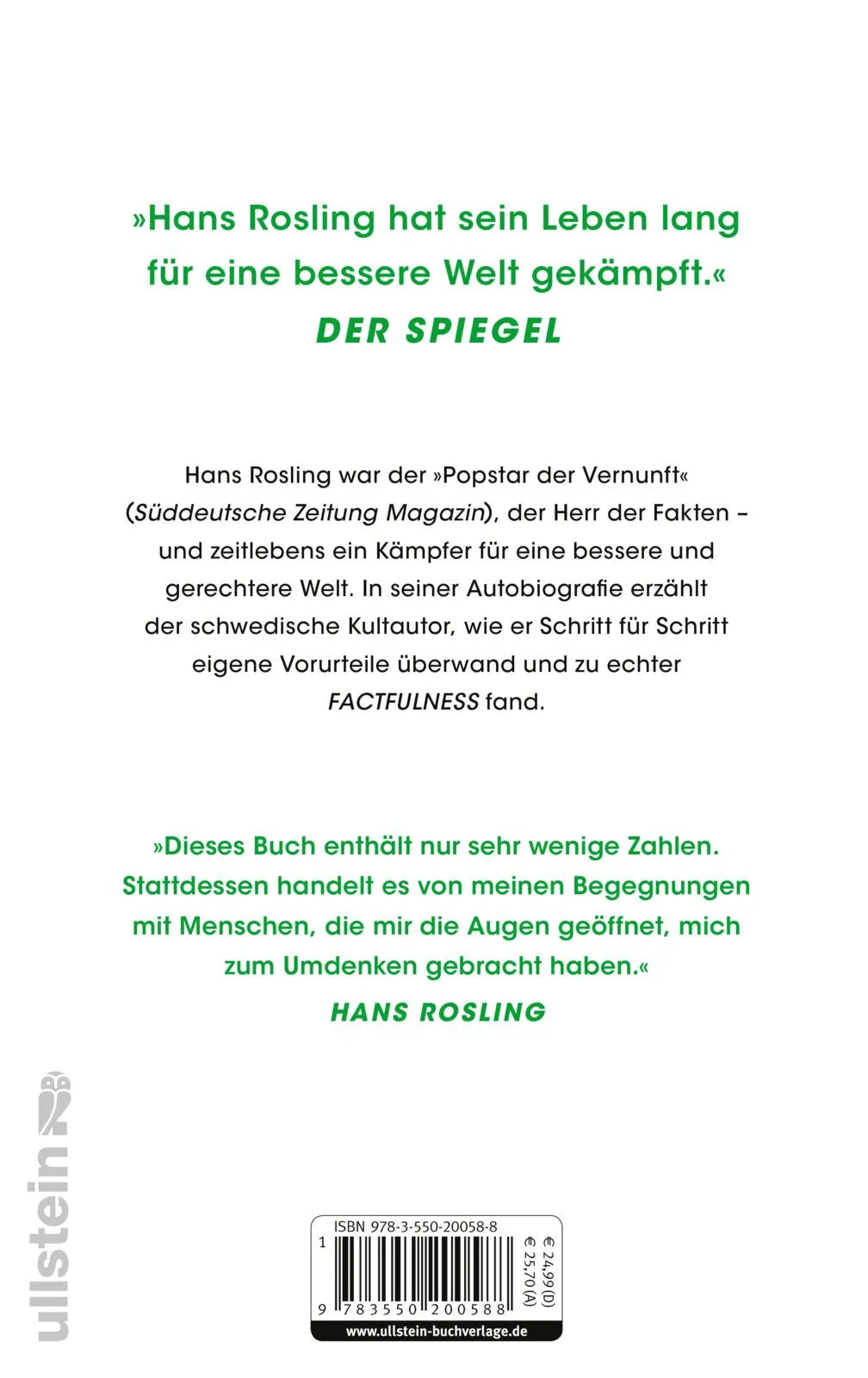 Rückseite: Wie ich lernte, die Welt zu verstehen (Hardcover)