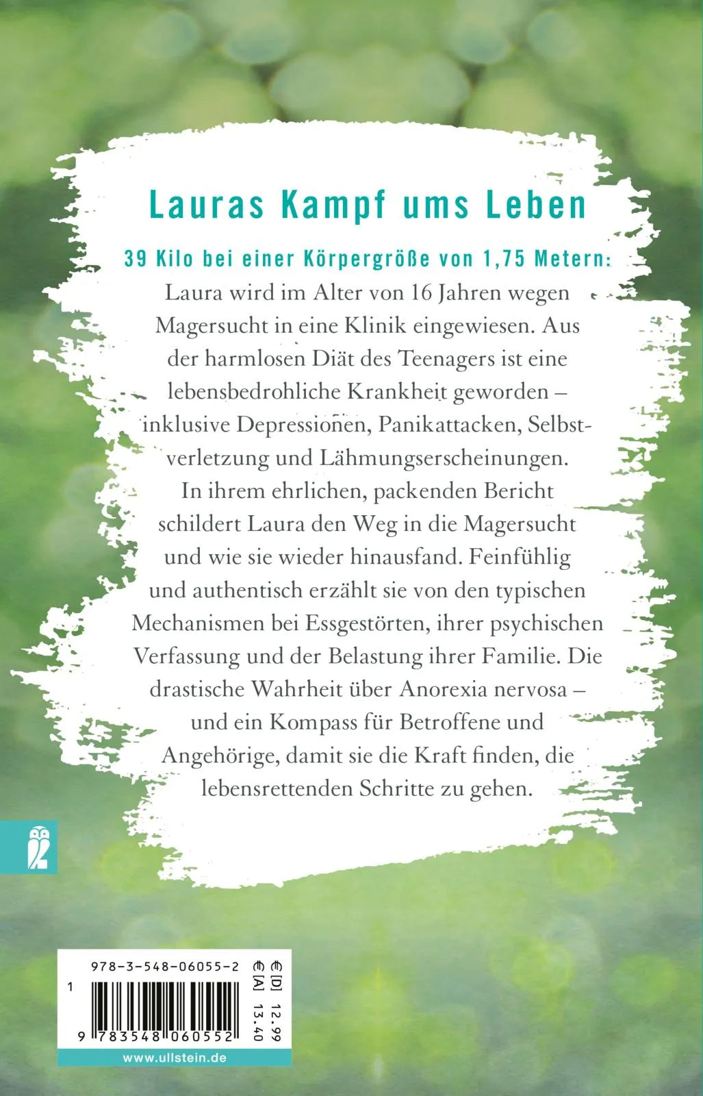Buchrückseite von 'Wie ich verschwand' mit Klappentext - Taschenbuch