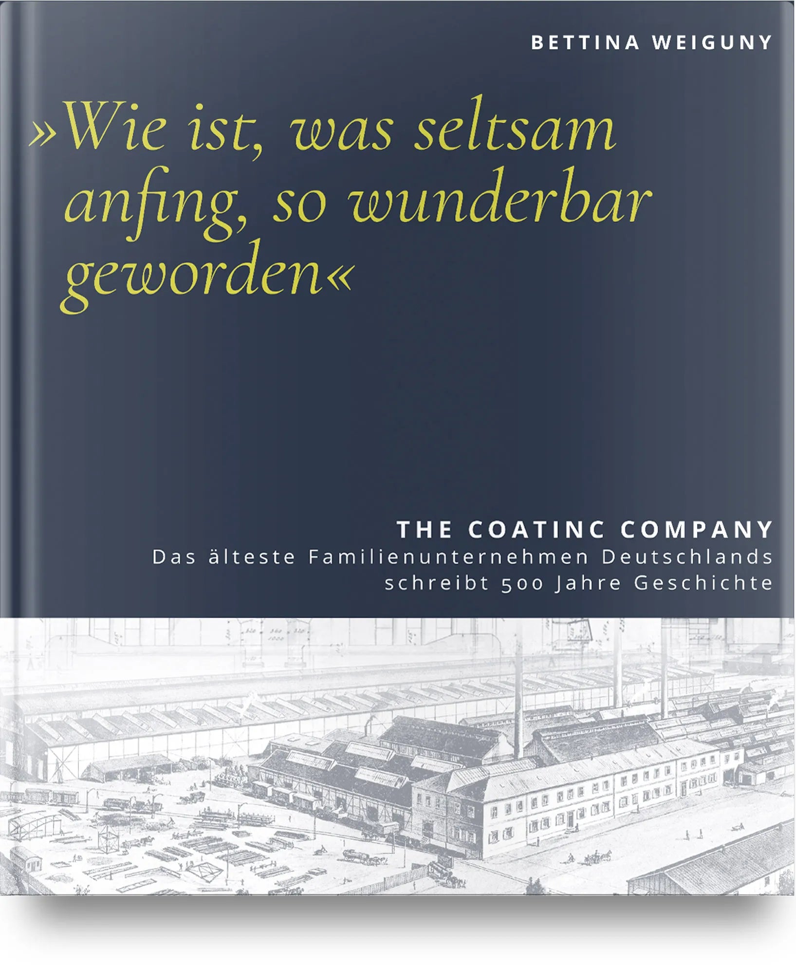 Buchcover von '"Wie ist, was seltsam anfing, so wunderbar geworden"' - Gebundene Ausgabe von Bettina Weiguny