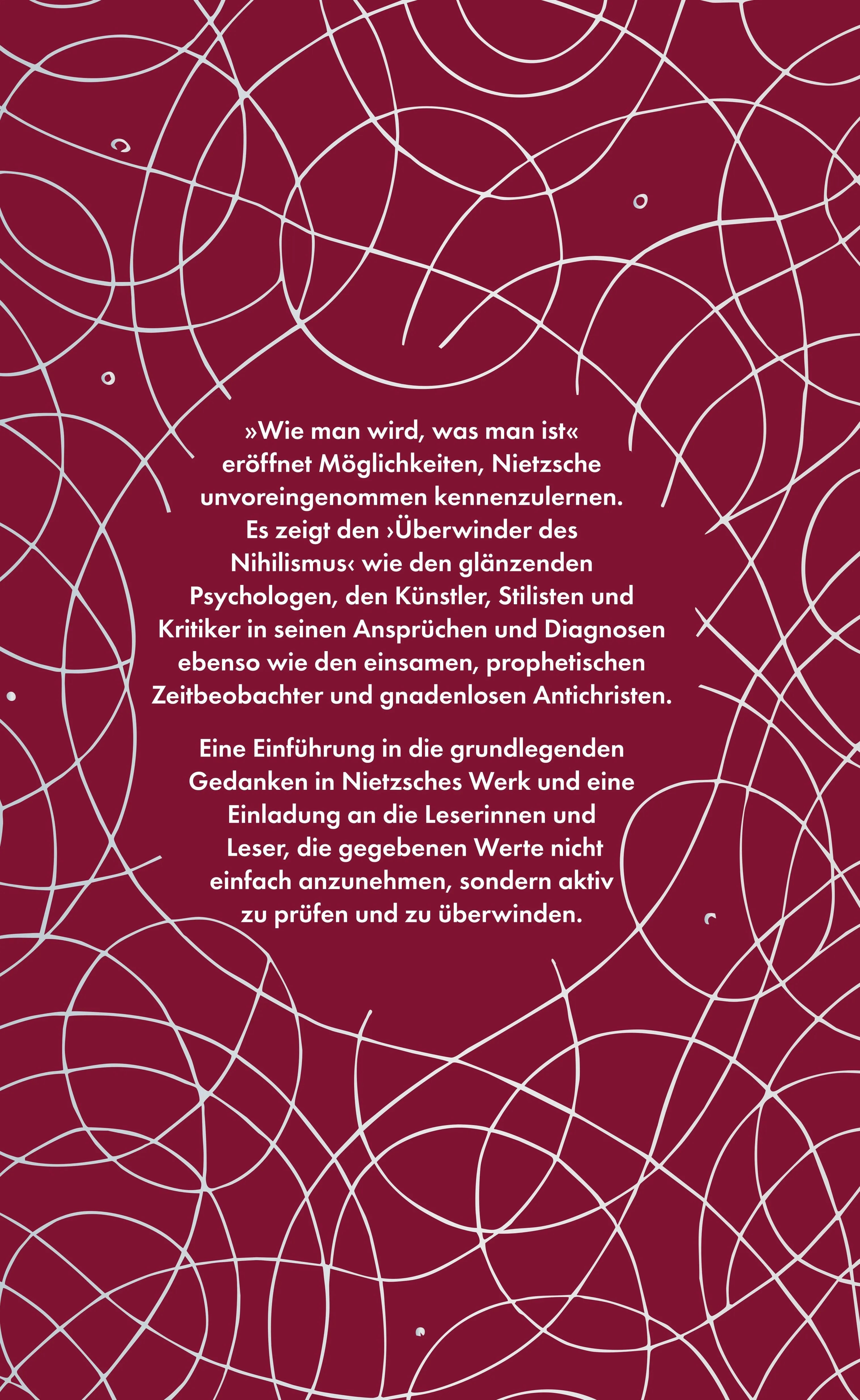 Rückseite: Wie man wird, was man ist (Hardcover)