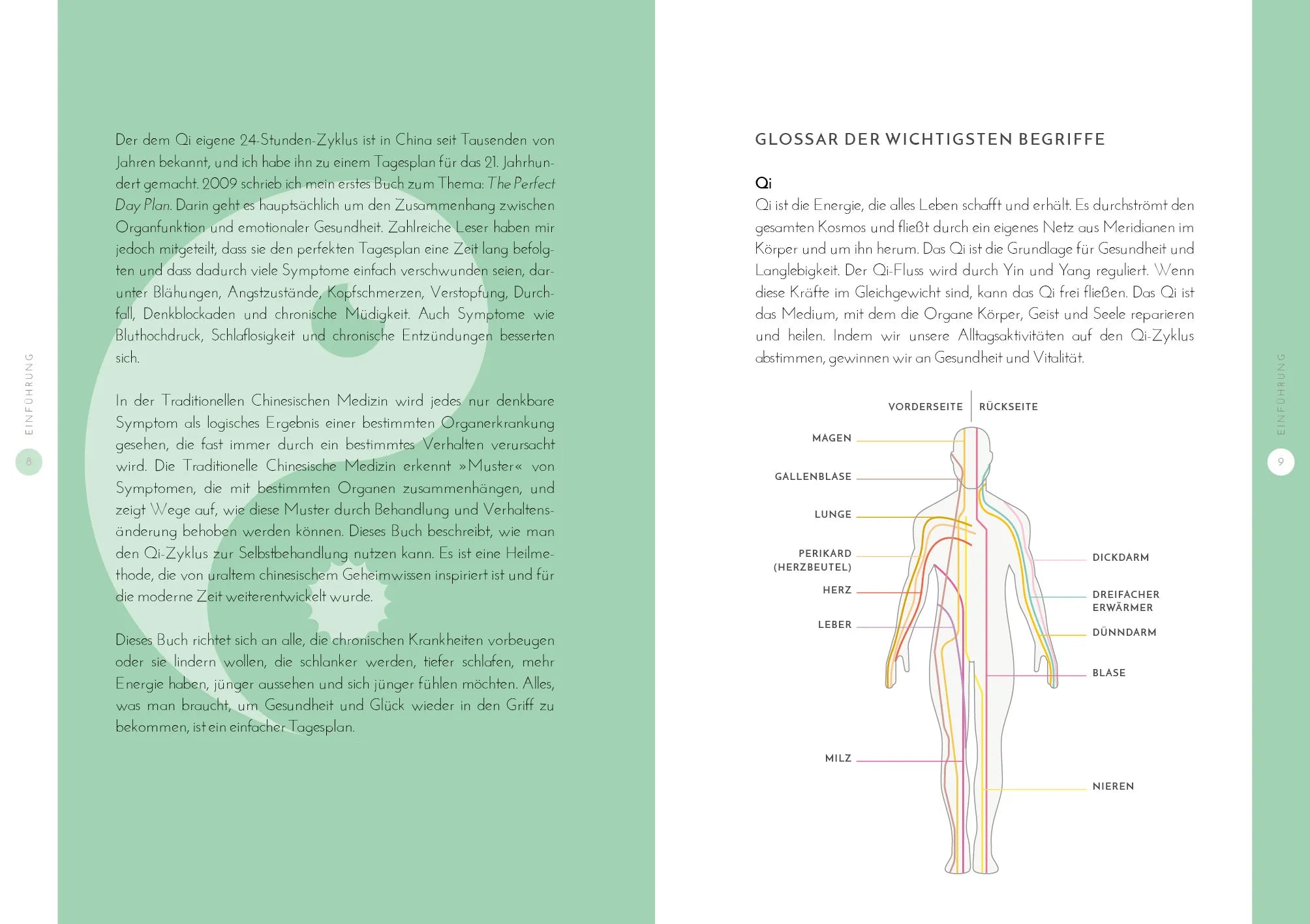 Innenansicht von 'Wie neugeboren mit moderner TCM' - Taschenbuch