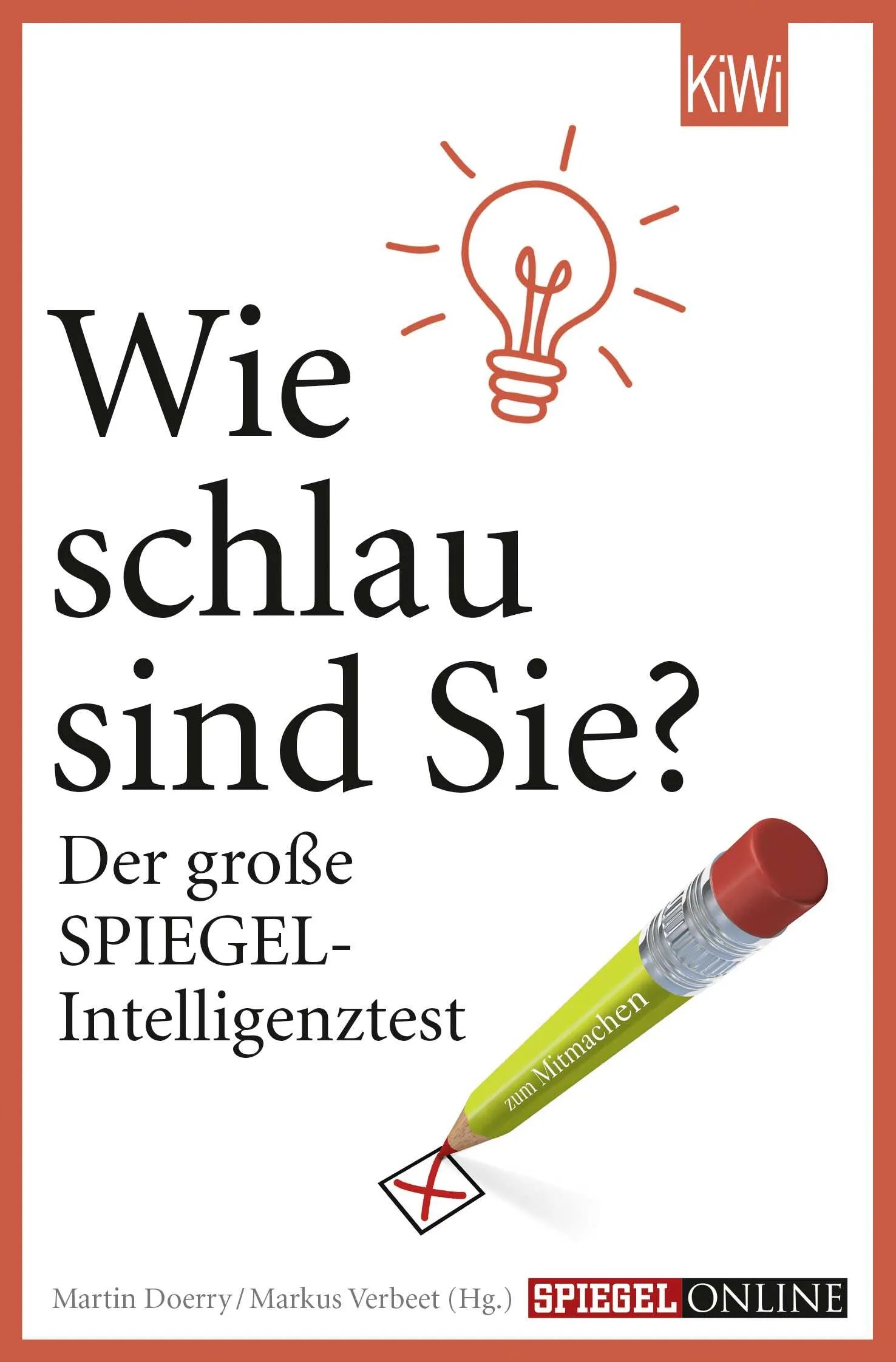 Buchcover von 'Wie schlau sind Sie?' - Taschenbuch von Markus Verbeet
