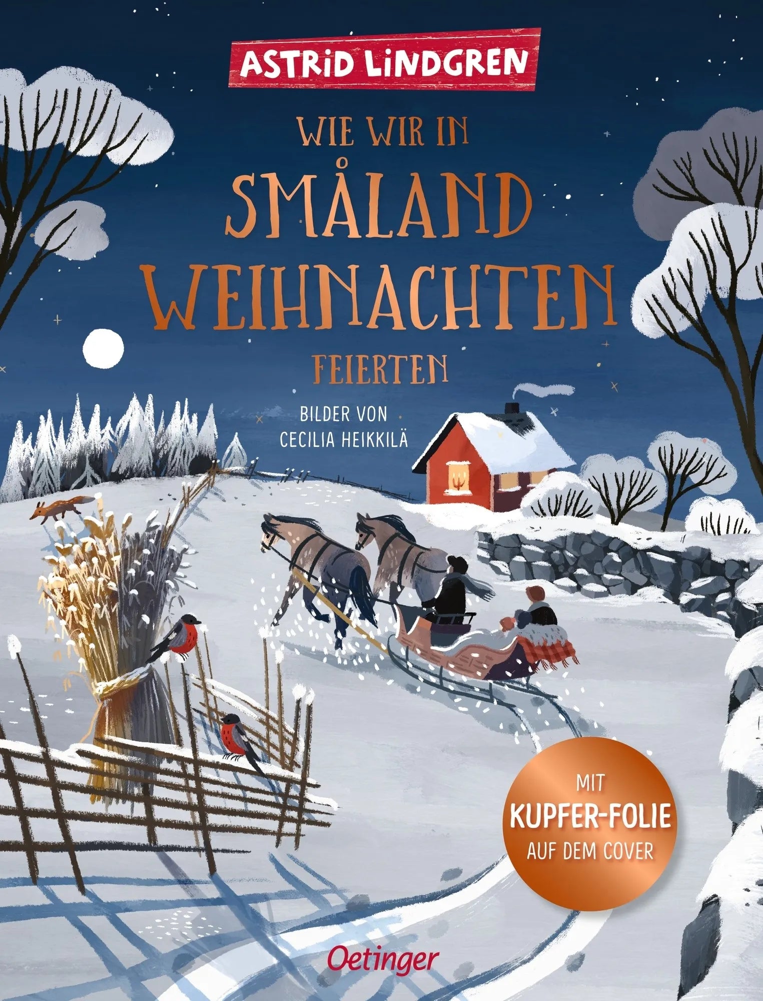 Buchcover von 'Wie wir in Småland Weihnachten feierten' - Gebundene Ausgabe von Astrid Lindgren