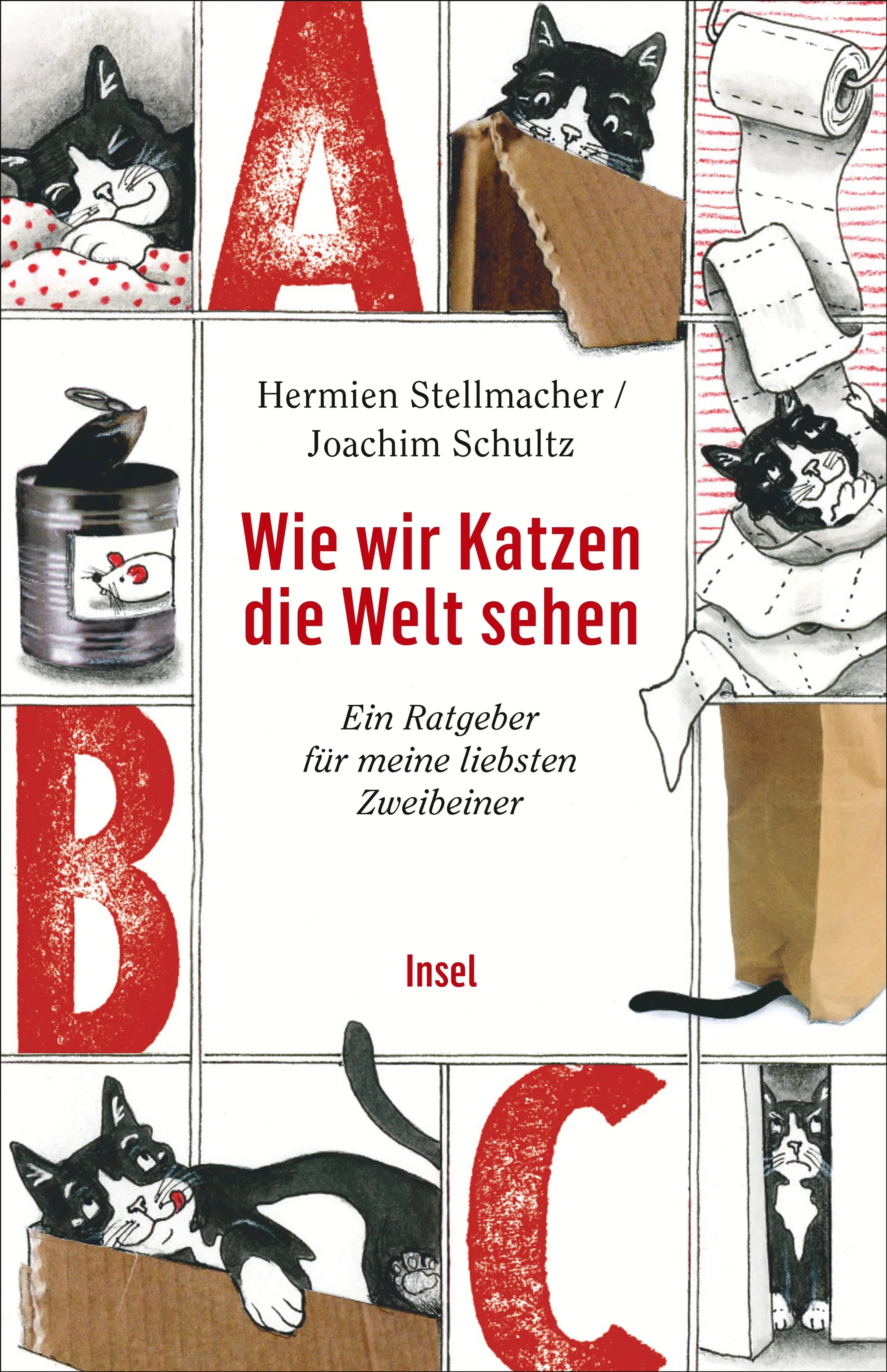 Buchcover von 'Wie wir Katzen die Welt sehen' - Gebundene Ausgabe von Hermien Stellmacher
