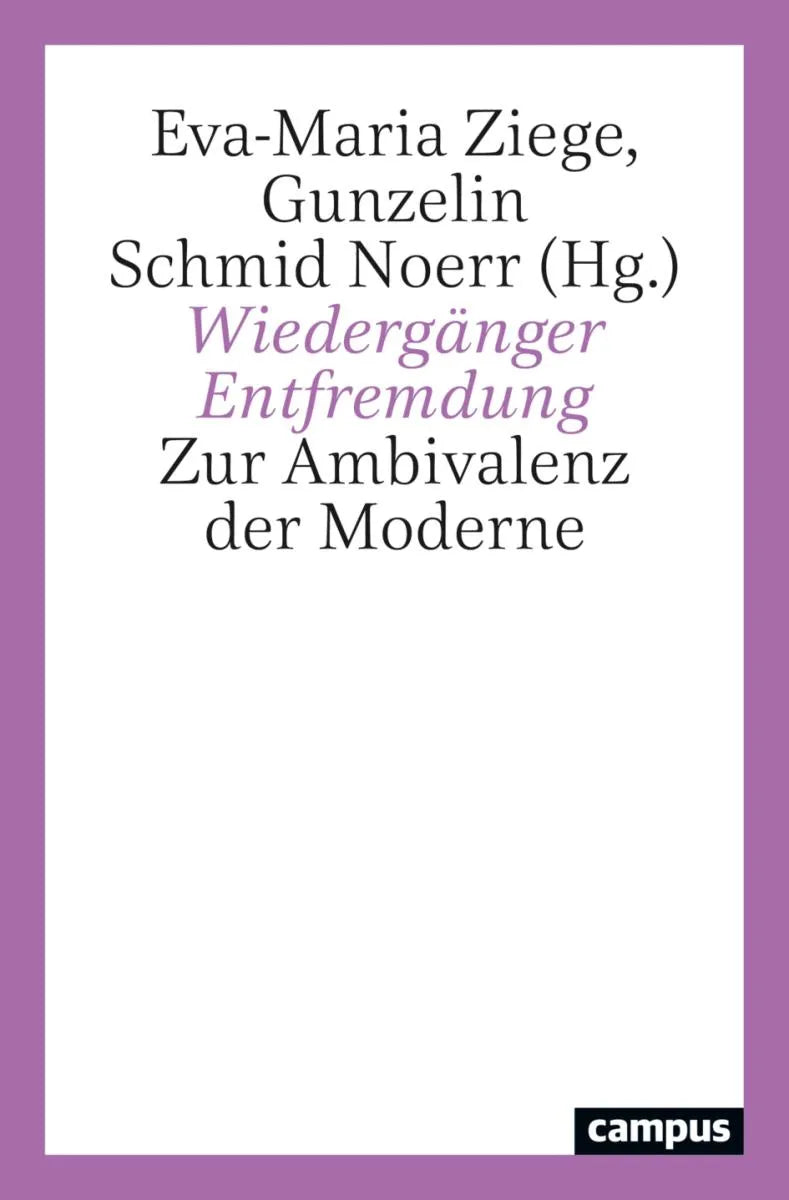 Cover: Wiedergänger Entfremdung (E-Book) von Eva-Maria Ziege