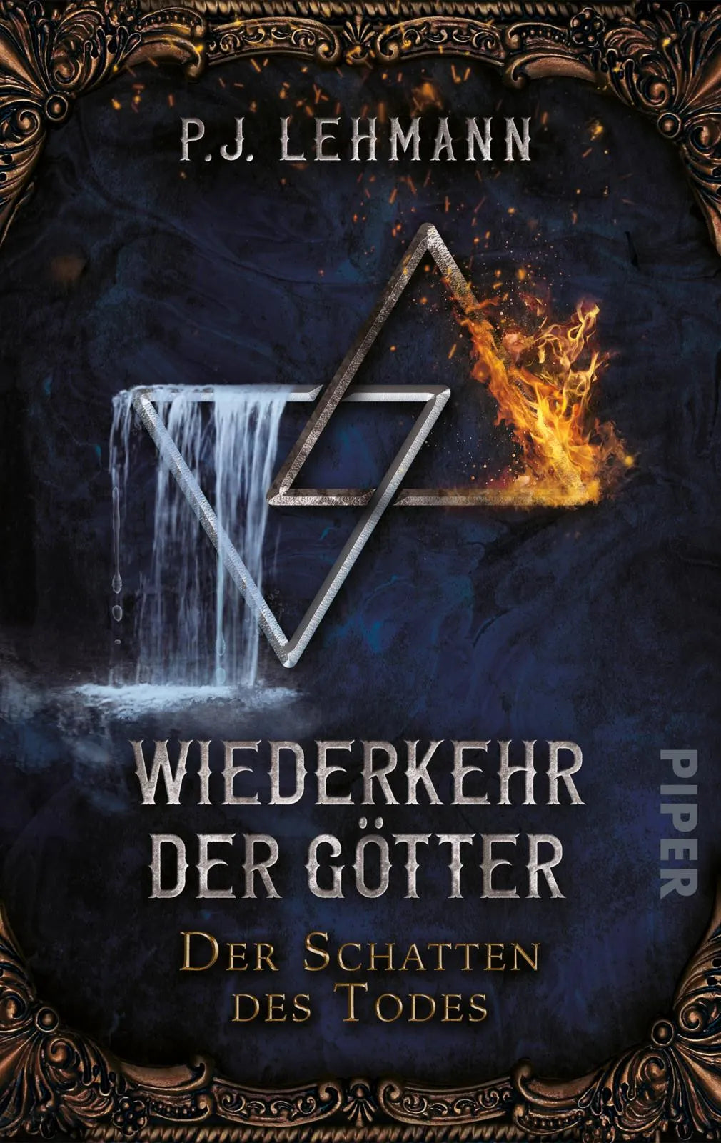 Buchcover von 'Wiederkehr der Götter – Der Schatten des Todes' - Taschenbuch von P.J. Lehmann