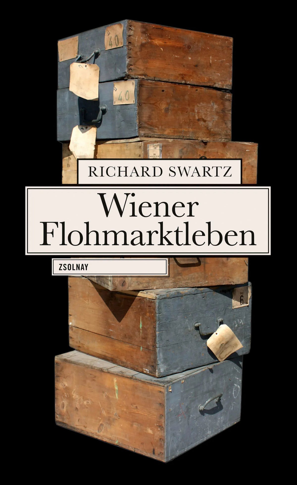 Buchcover von 'Wiener Flohmarktleben' - Gebundene Ausgabe von Richard Swartz