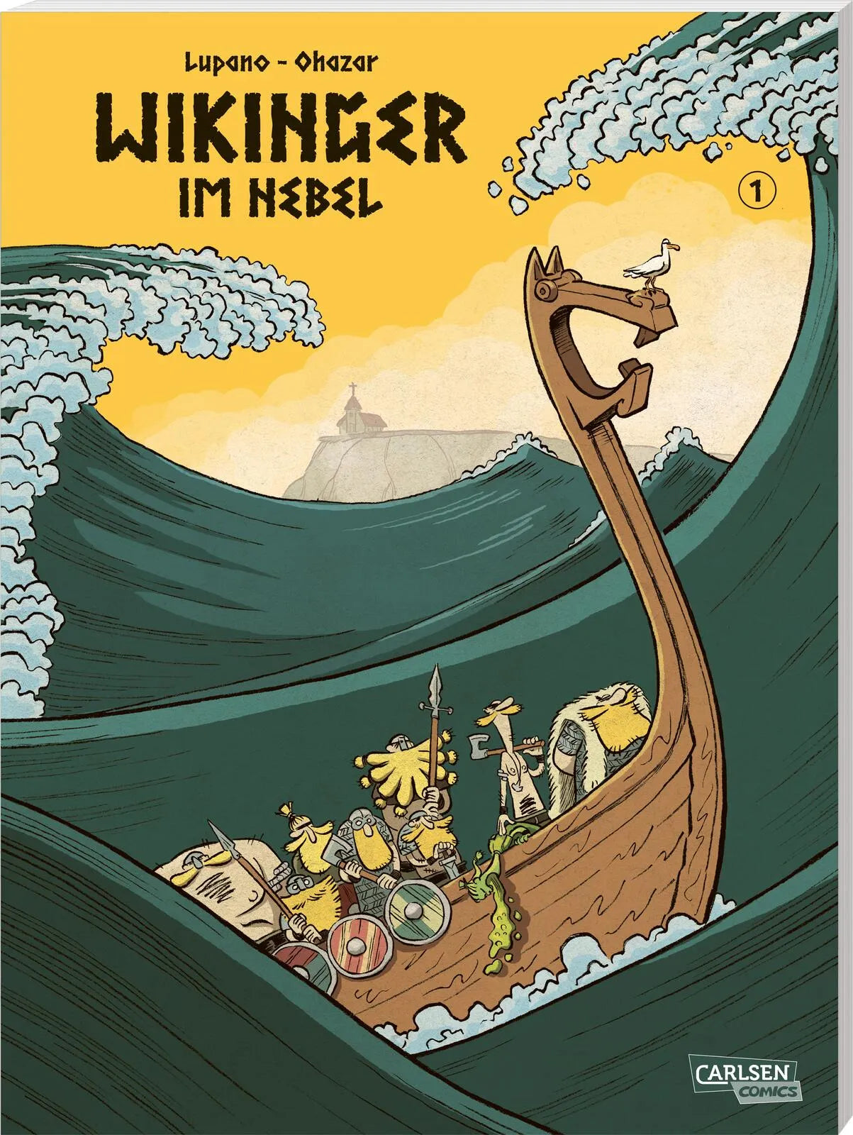 Buchcover von 'Wikinger im Nebel 1' - Taschenbuch von Wilfrid Lupano