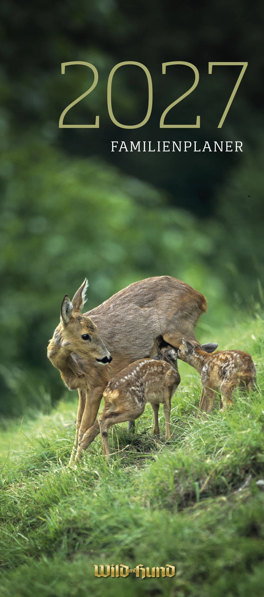 Familienplaner: WILD UND HUND Edition: Familienplaner Kalender 2027