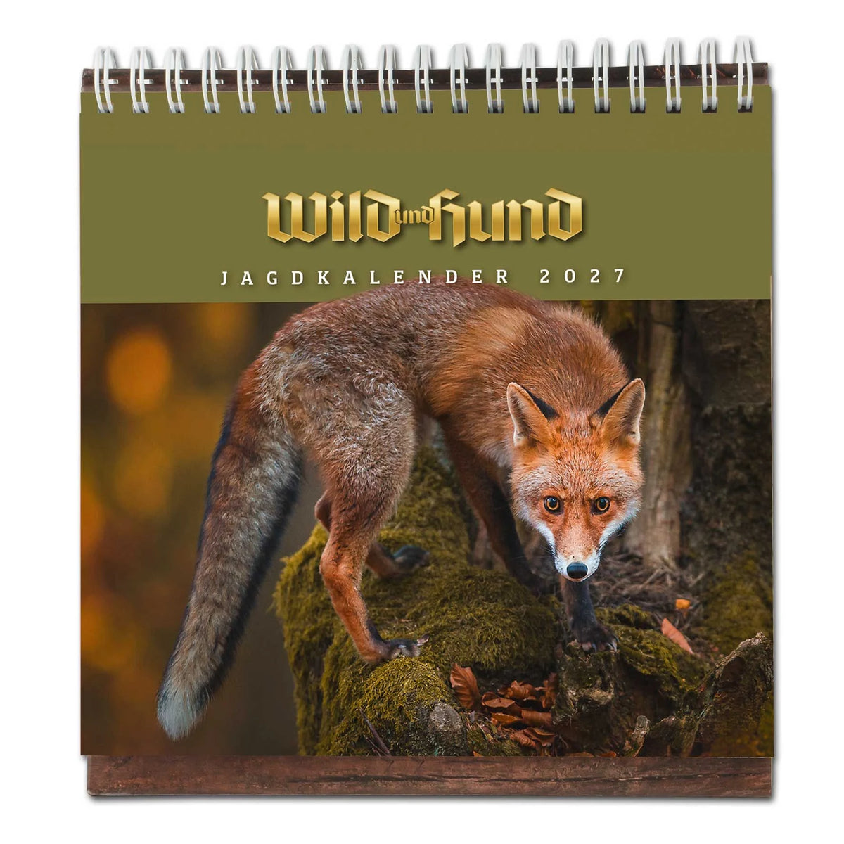 Tischkalender: WILD UND HUND Edition: Jagdkalender Tischvariante 2027