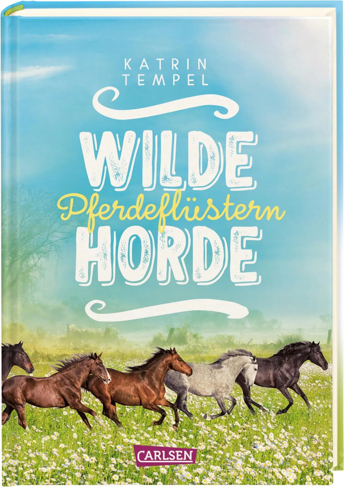 Buchcover von 'Wilde Horde 2: Pferdeflüstern' - Gebundene Ausgabe von Katrin Tempel