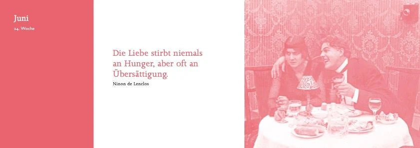 Wilde Zeiten – Wochenplaner 2027 – Ansicht