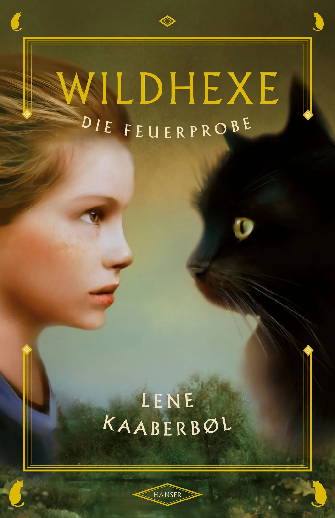 Buchcover von 'Wildhexe - Die Feuerprobe' - Gebundene Ausgabe von Lene Kaaberbøl