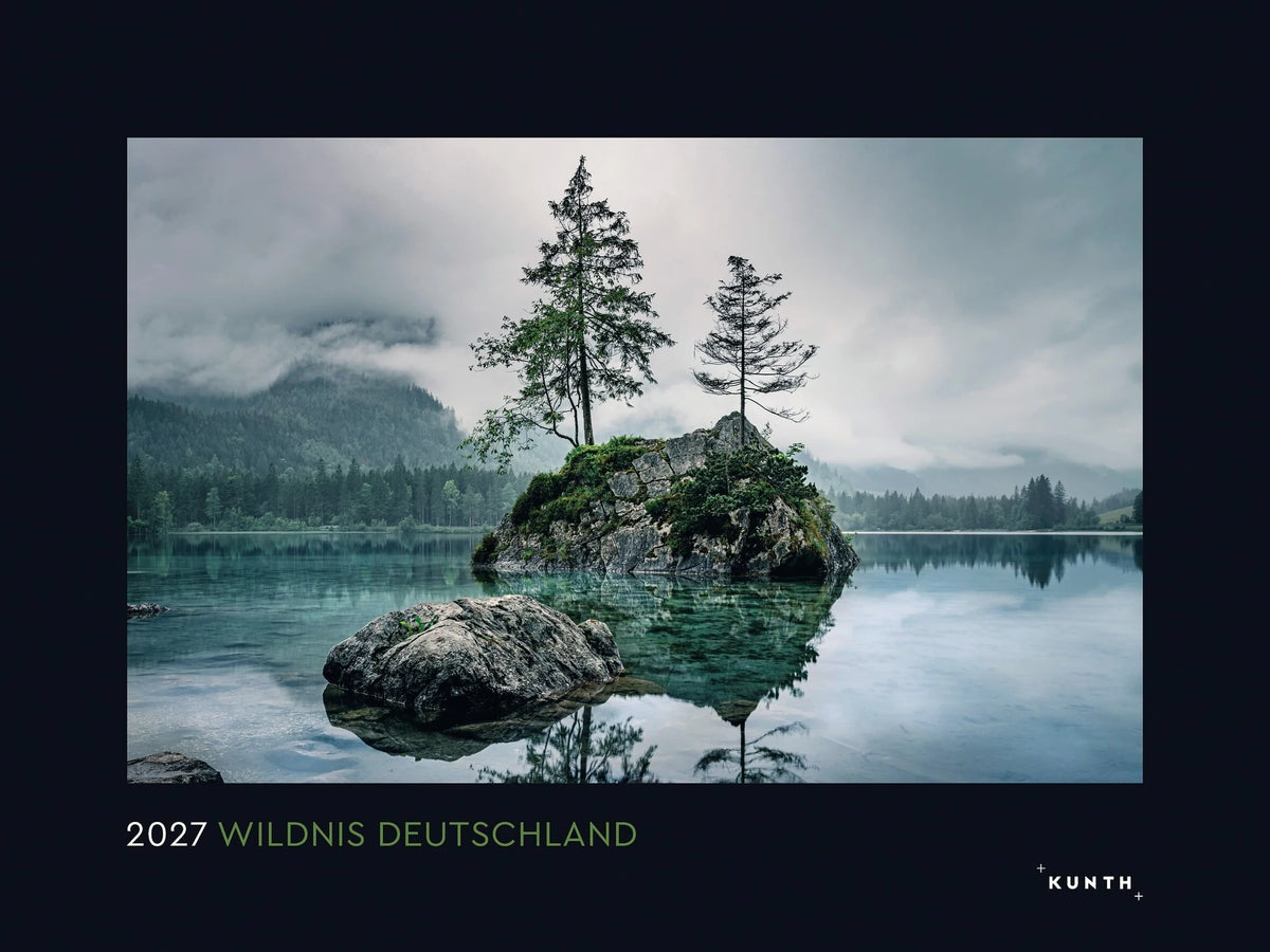 Wandkalender: Wildnis Deutschland - KUNTH Wandkalender 2027
