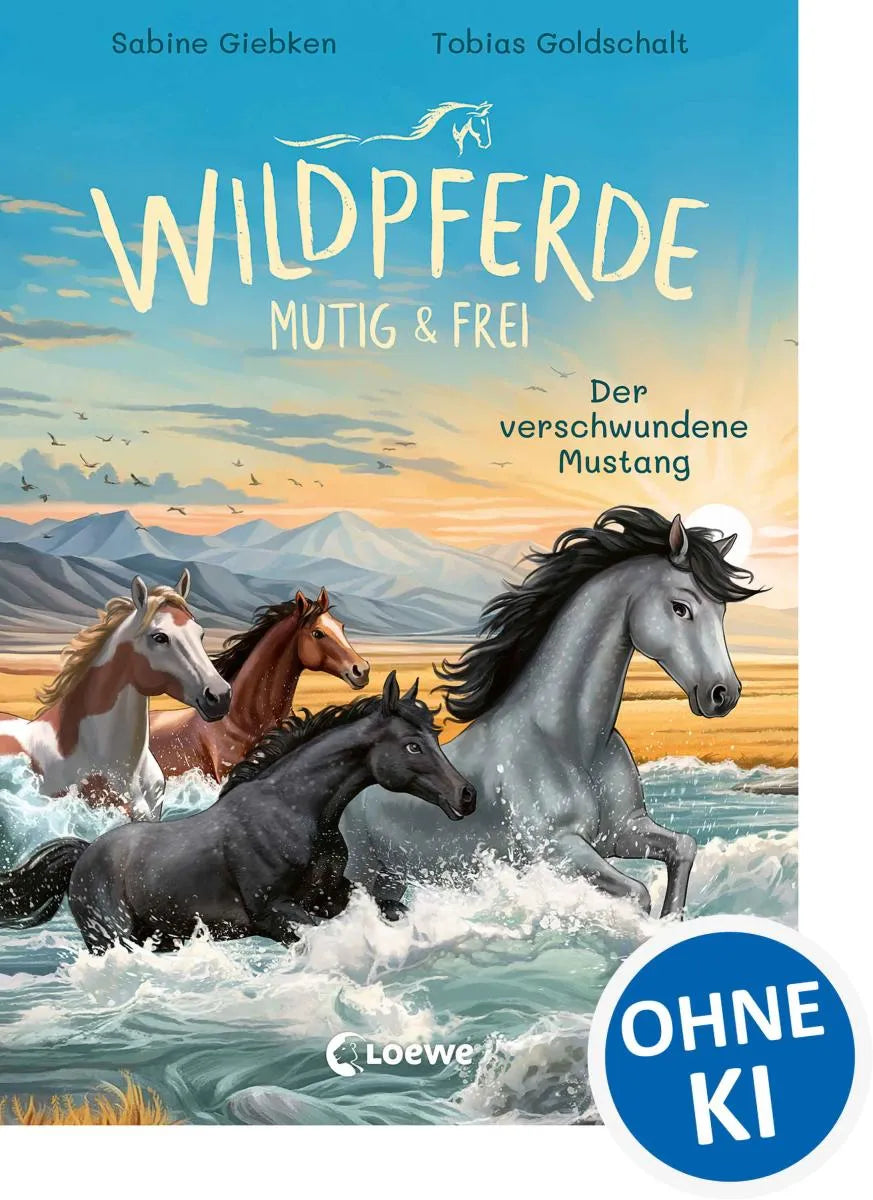 Cover: Wildpferde - mutig und frei (E-Book) von Sabine Giebken