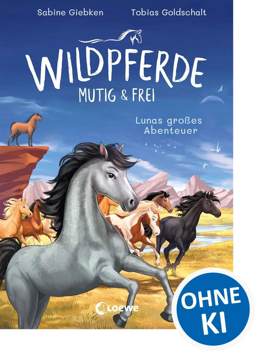 Cover: Wildpferde - mutig und frei (E-Book) von Sabine Giebken