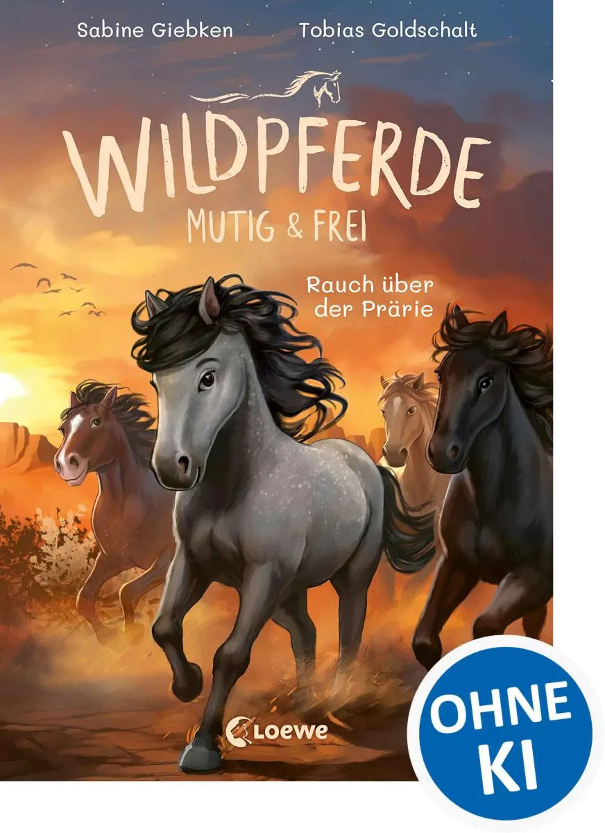 Cover: Wildpferde - mutig und frei (E-Book) von Sabine Giebken