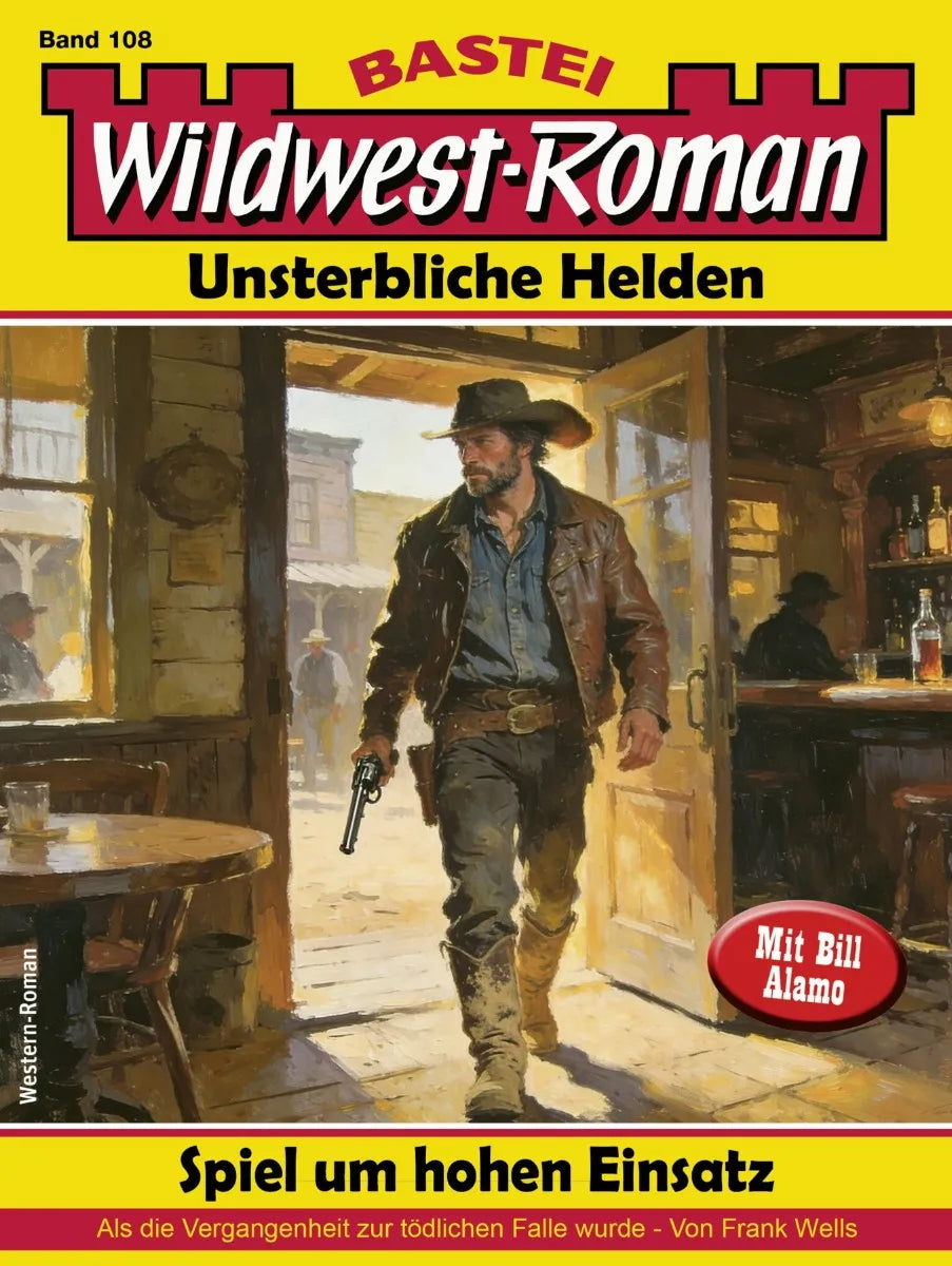 Cover: Wildwest-Roman - Unsterbliche Helden 108 (E-Book) von Frank Wells