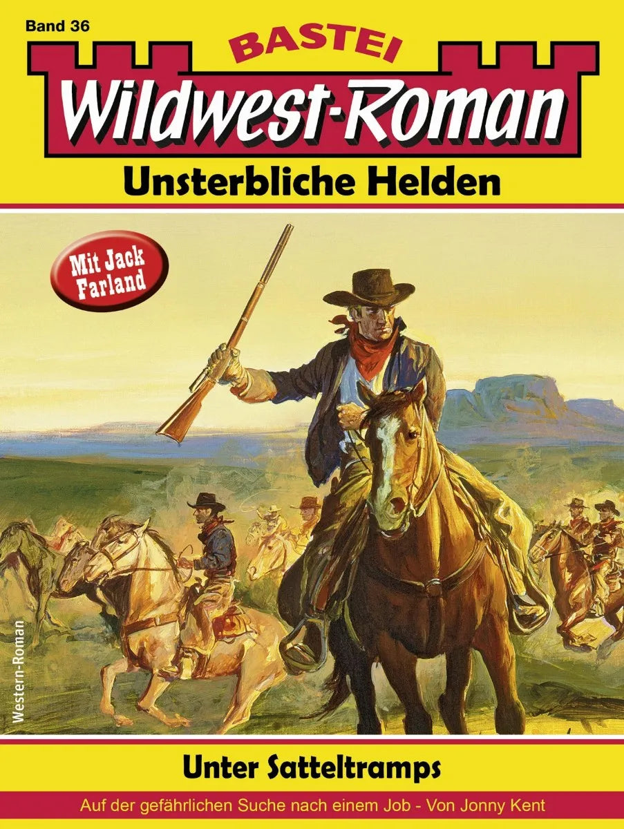 Cover: Wildwest-Roman - Unsterbliche Helden 36 (E-Book) von Jonny Kent