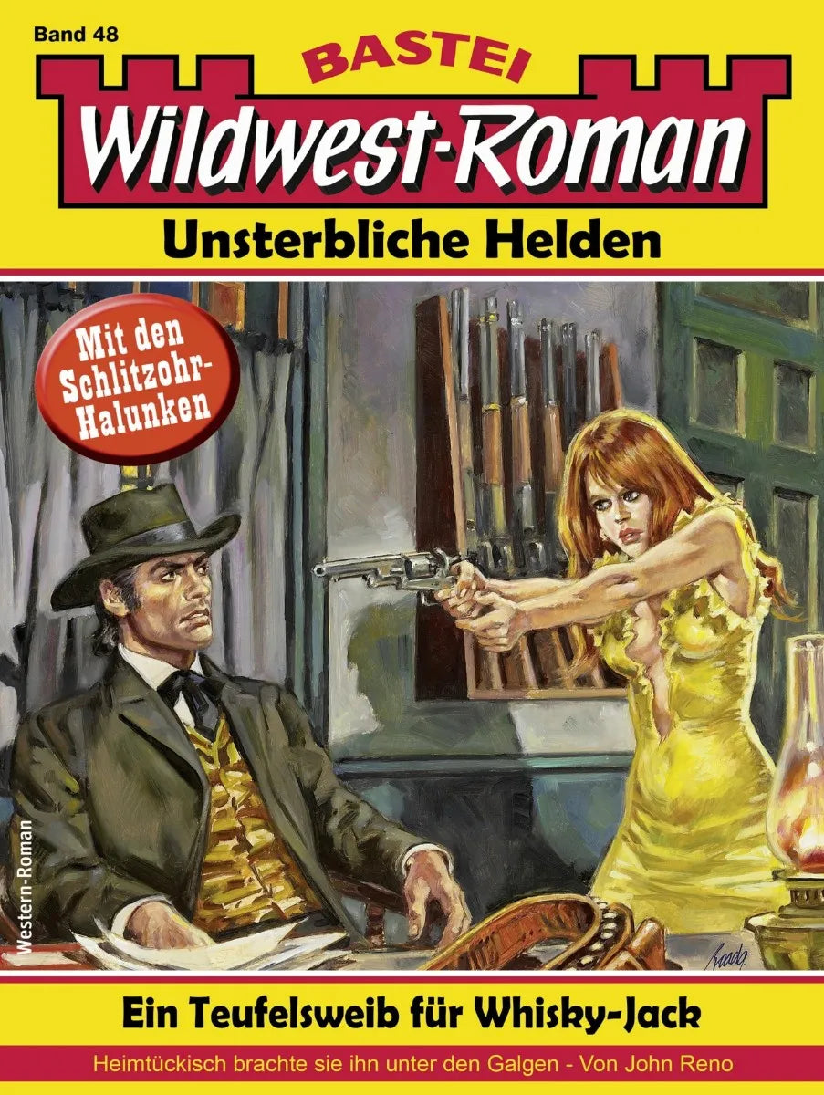 Cover: Wildwest-Roman - Unsterbliche Helden 48 (E-Book) von John Reno