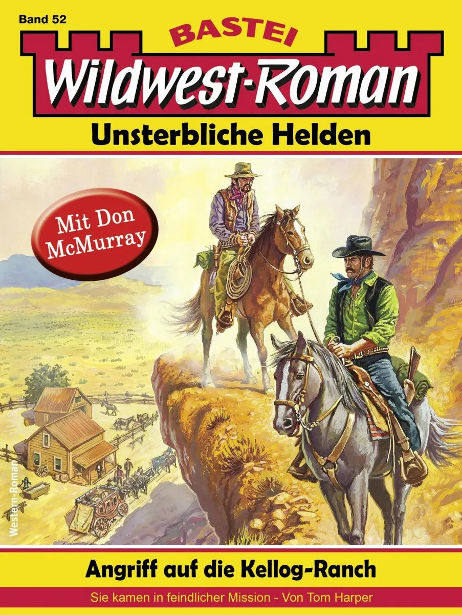 Cover: Wildwest-Roman - Unsterbliche Helden 52 (E-Book) von Tom Harper