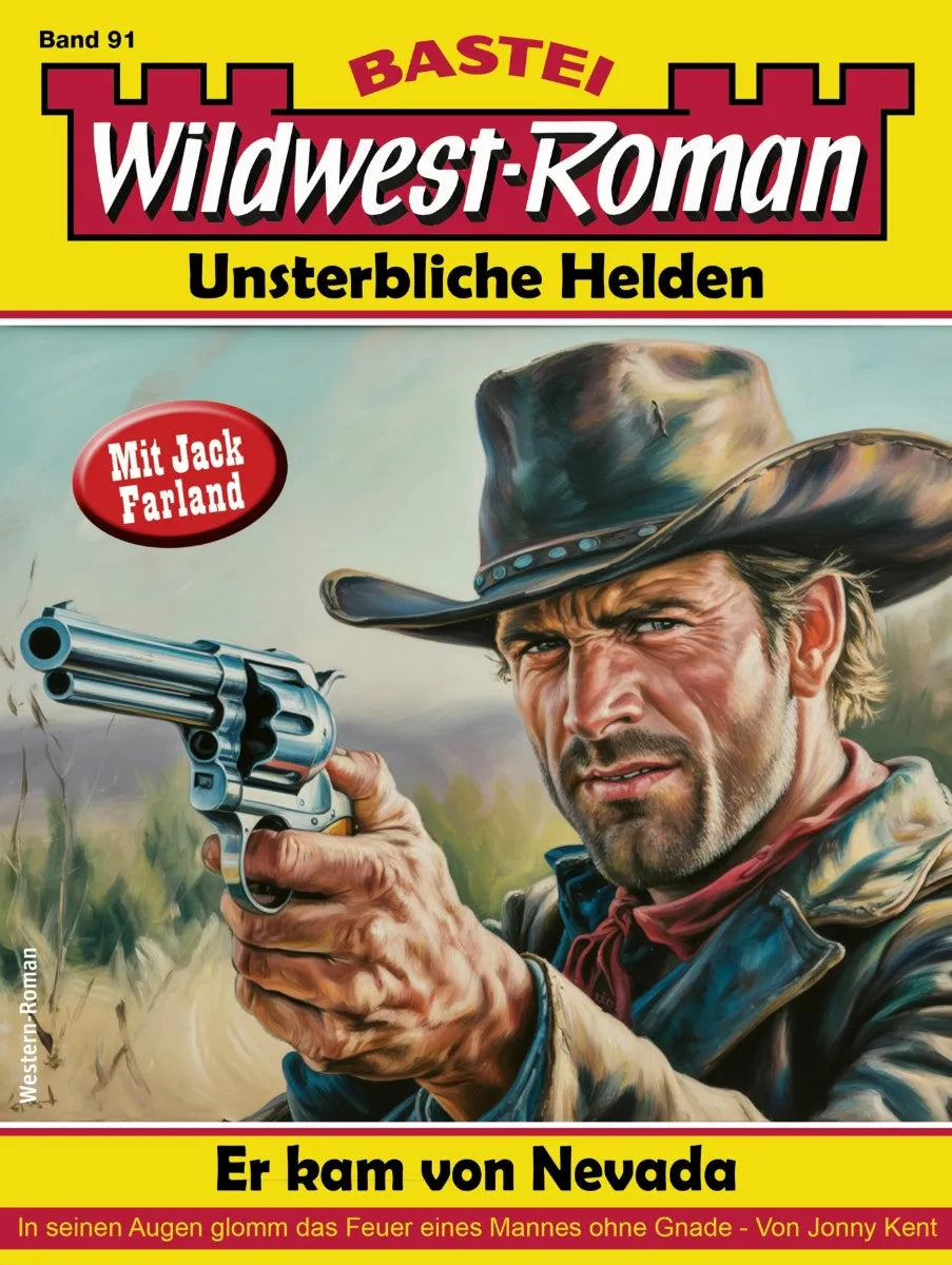 Cover: Wildwest-Roman - Unsterbliche Helden 91 (E-Book) von Jonny Kent