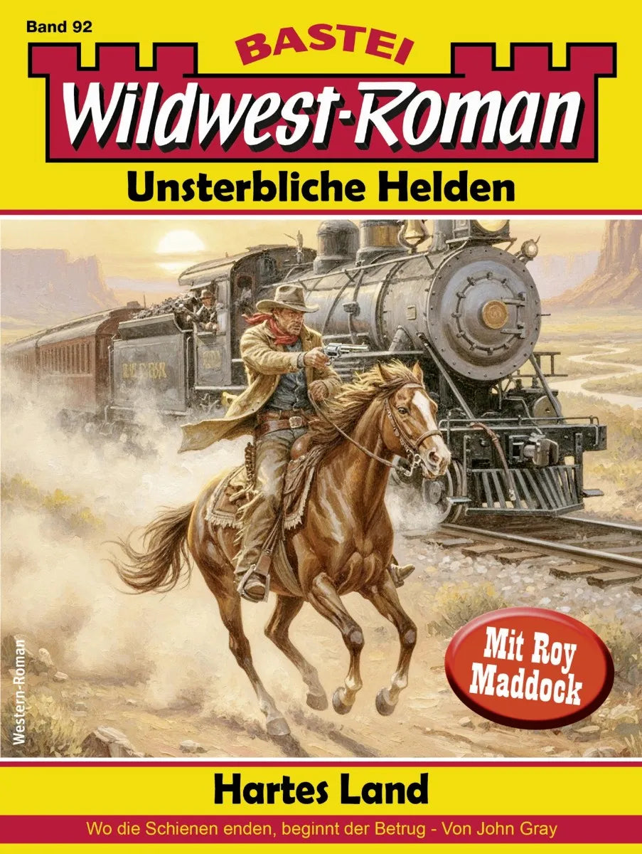 Cover: Wildwest-Roman - Unsterbliche Helden 92 (E-Book) von John Gray