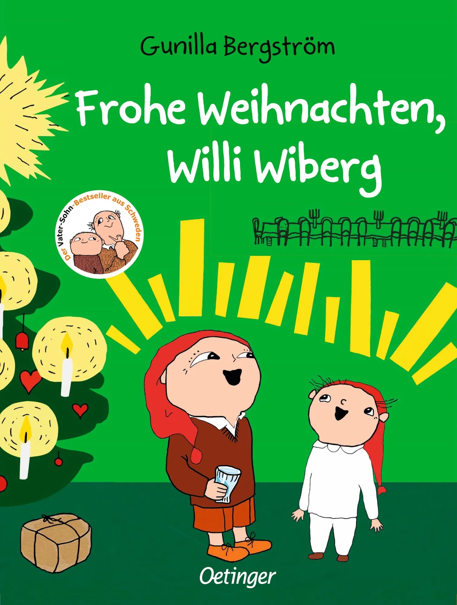 Buchcover von 'Willi Wiberg feiert Weihnachten' - Gebundene Ausgabe von Gunilla Bergström