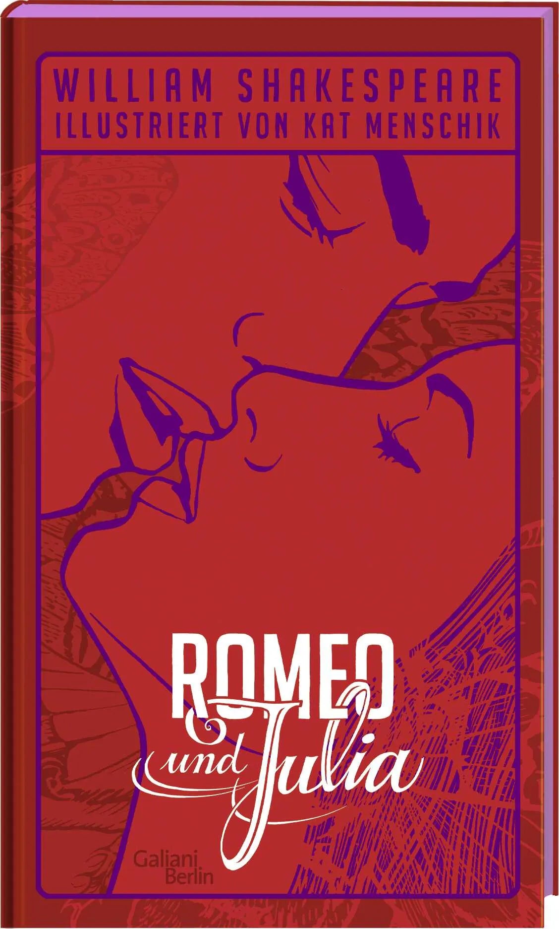 Buchcover von 'William Shakespeare: Romeo und Julia' - Gebundene Ausgabe von Kat Menschik