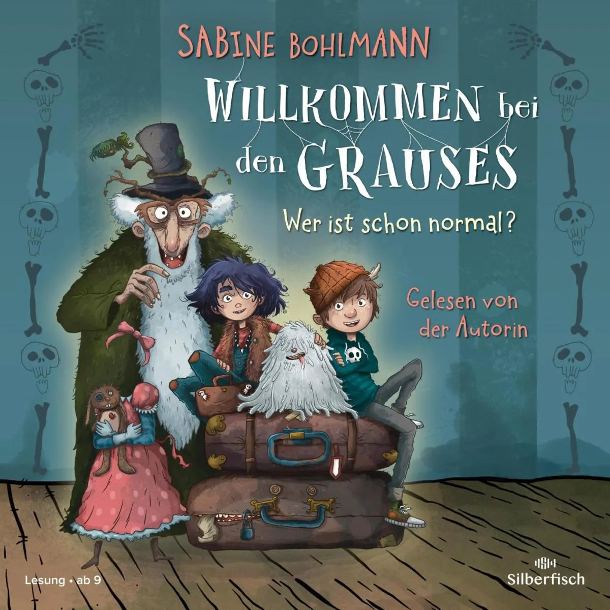 Cover: Willkommen bei den Grauses 1: Wer ist schon normal? (Hörbuch Download) von Sabine Bohlmann