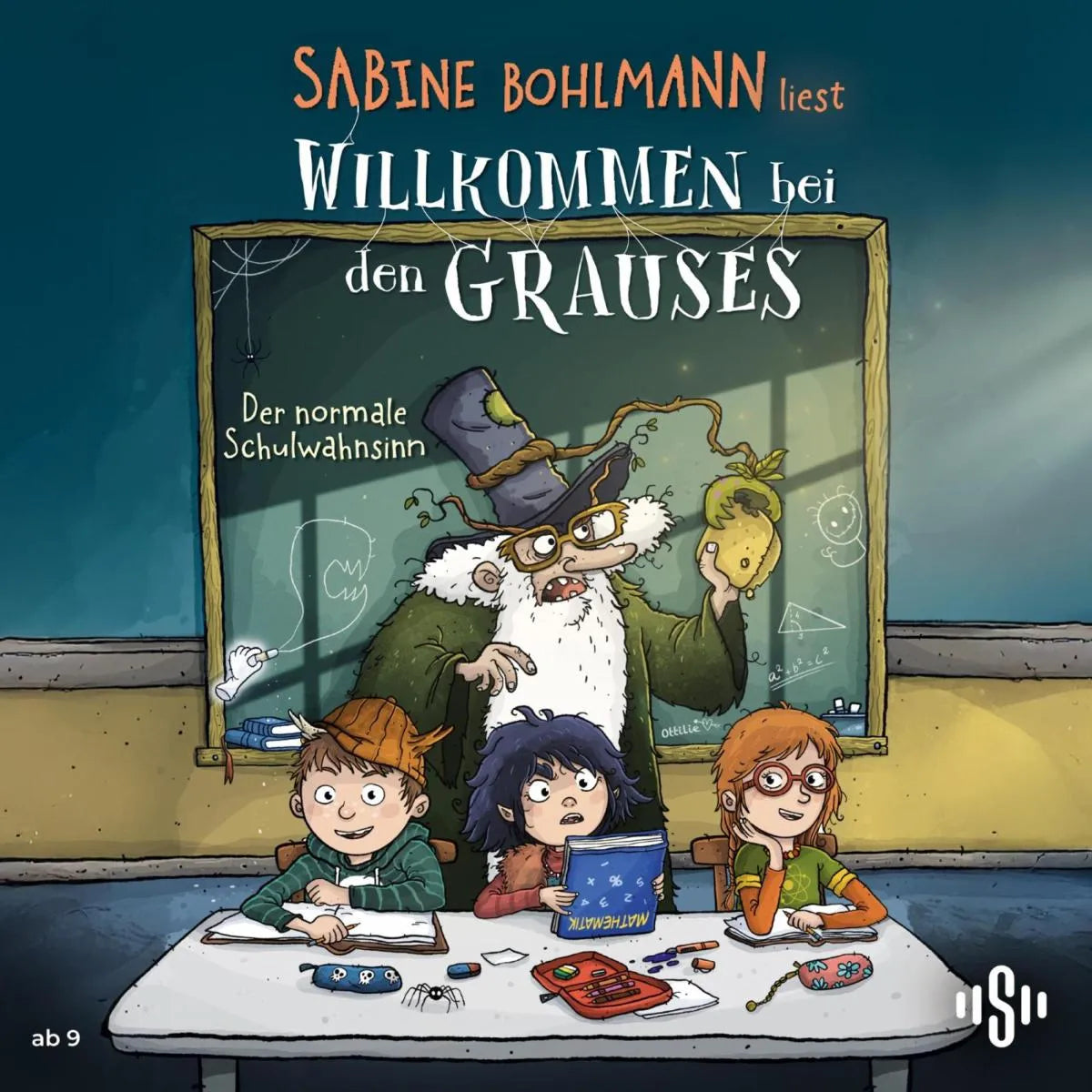 Cover: Willkommen bei den Grauses 3: Der normale Schulwahnsinn (Hörbuch Download) von Sabine Bohlmann
