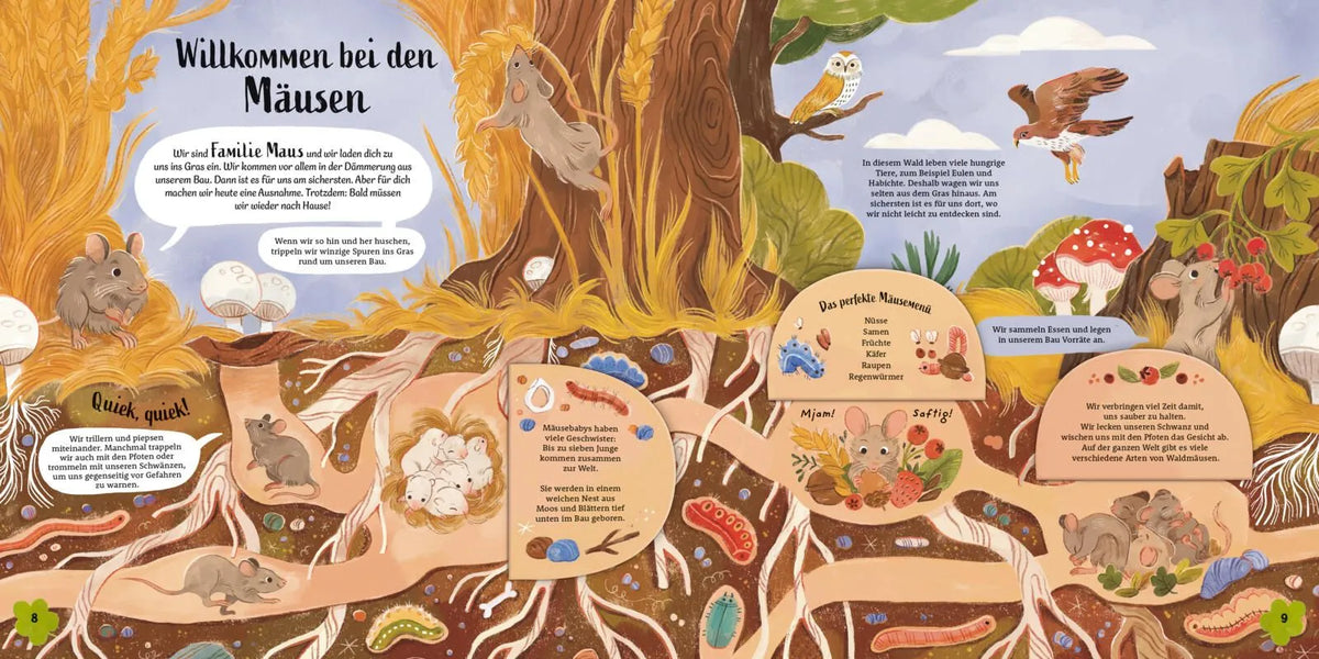 Detailansicht: Willkommen in unserem Wald (Hardcover)