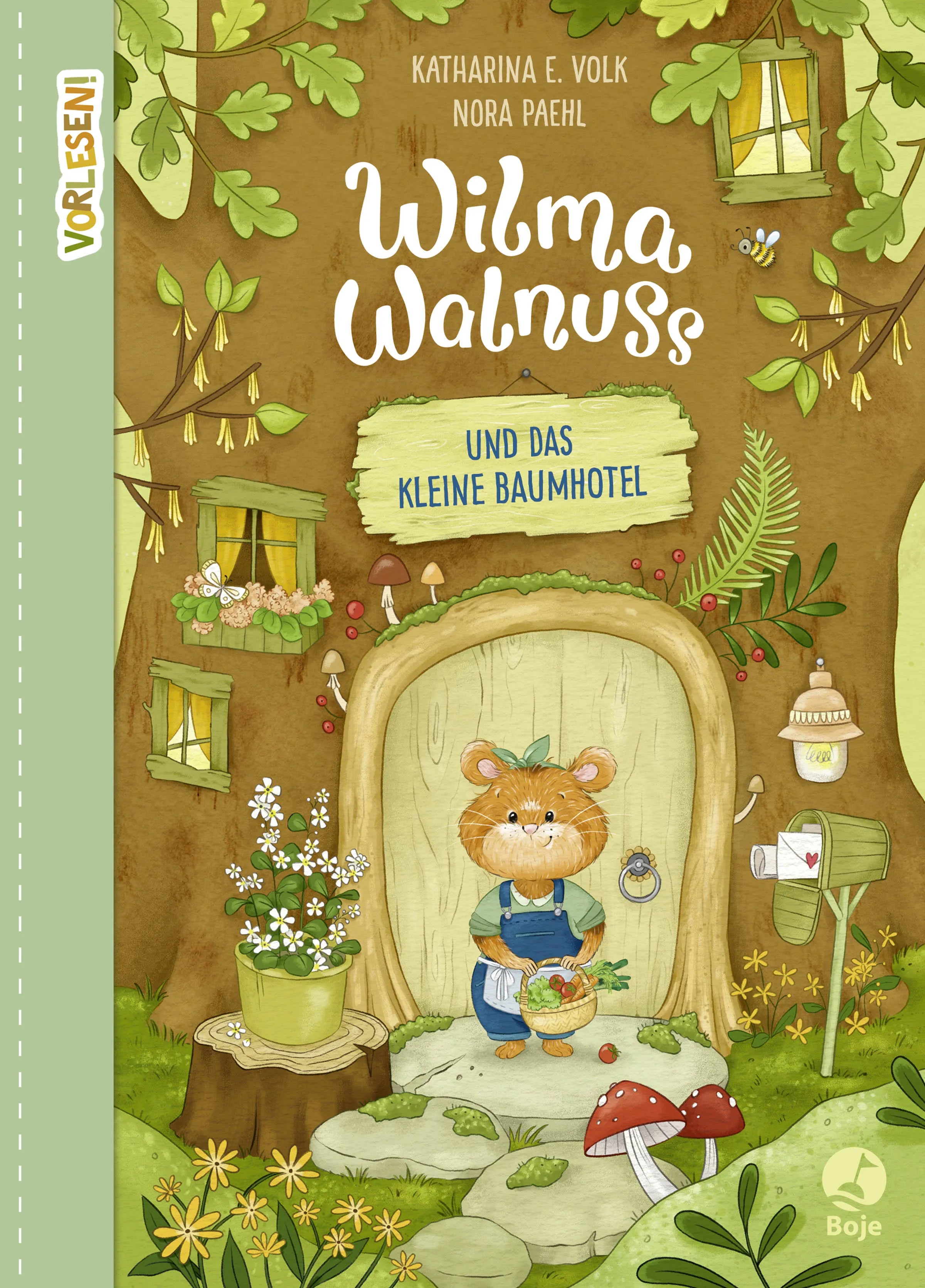 Buchcover von 'Wilma Walnuss und das kleine Baumhotel' - Gebundene Ausgabe von Katharina E. Volk