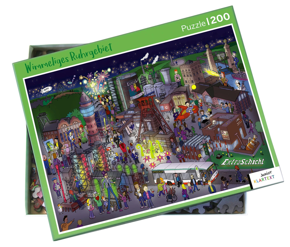 Puzzle: Puzzle Wimmeliges Ruhrgebiet