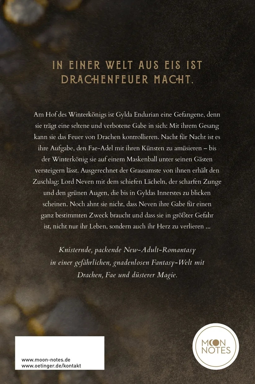 Rückseite: Wings of Ash 1. Schlafende Drachen (Taschenbuch)