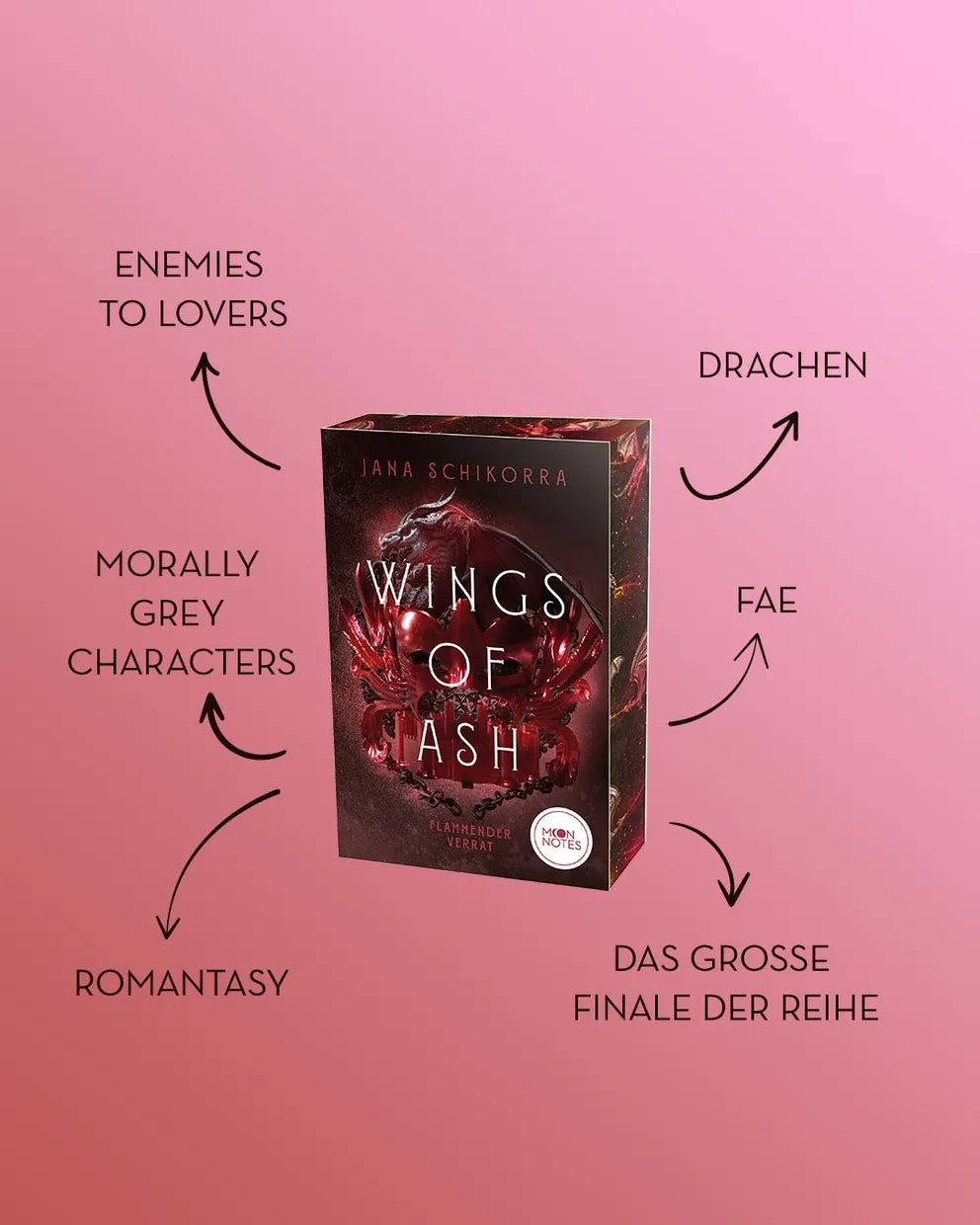 Jana Schikorra - Wings of Ash 2. Flammender Verrat