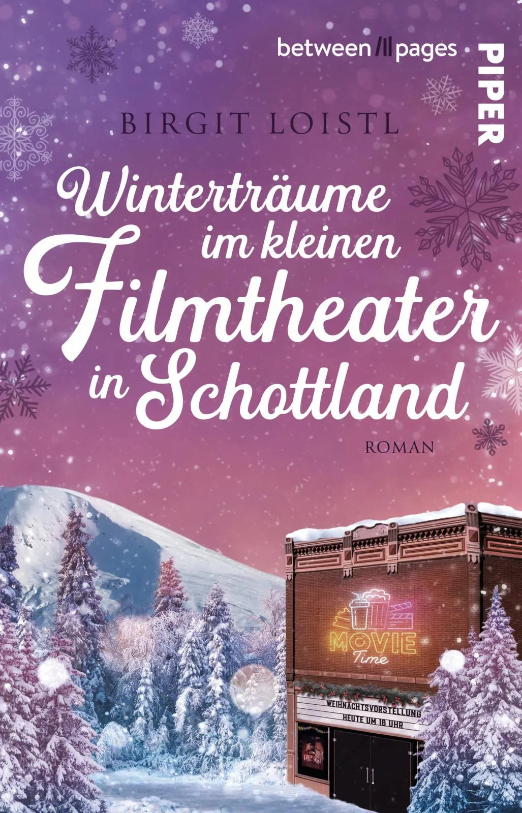 Buchcover von 'Winterträume im kleinen Filmtheater in Schottland' - Taschenbuch von Birgit Loistl