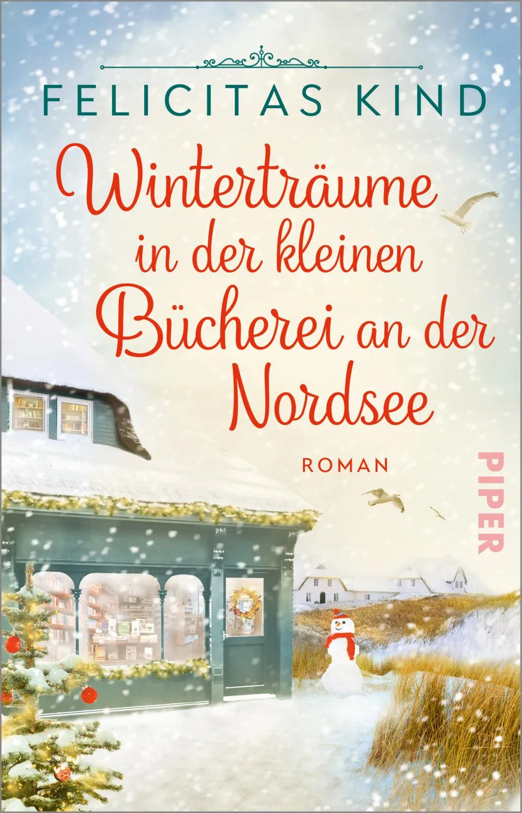 Buchcover von 'Winterträume in der kleinen Bücherei an der Nordsee' - Taschenbuch von Felicitas Kind