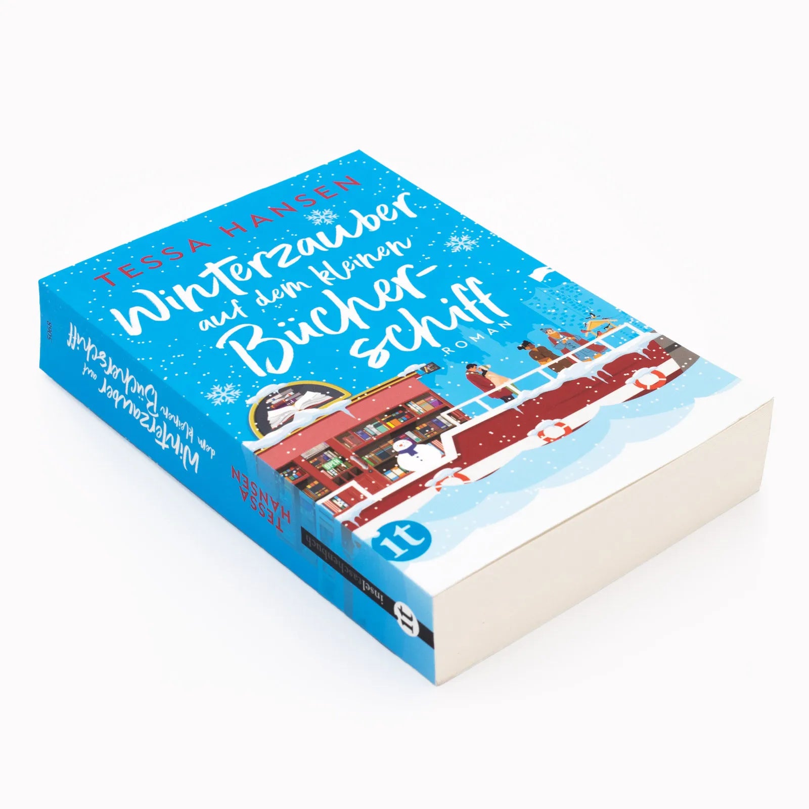 Abbildung von 'Winterzauber auf dem kleinen Bücherschiff'