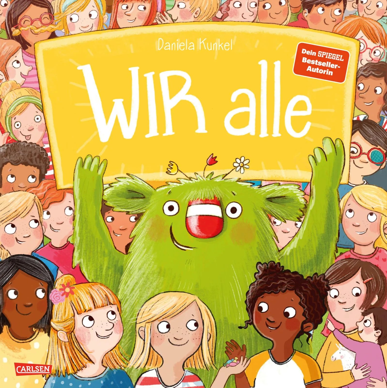 Buchcover von 'WIR alle' - Gebundene Ausgabe von Daniela Kunkel
