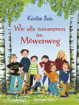 Buchcover von 'Wir alle zusammen im Möwenweg' - Gebundene Ausgabe von Kirsten Boie