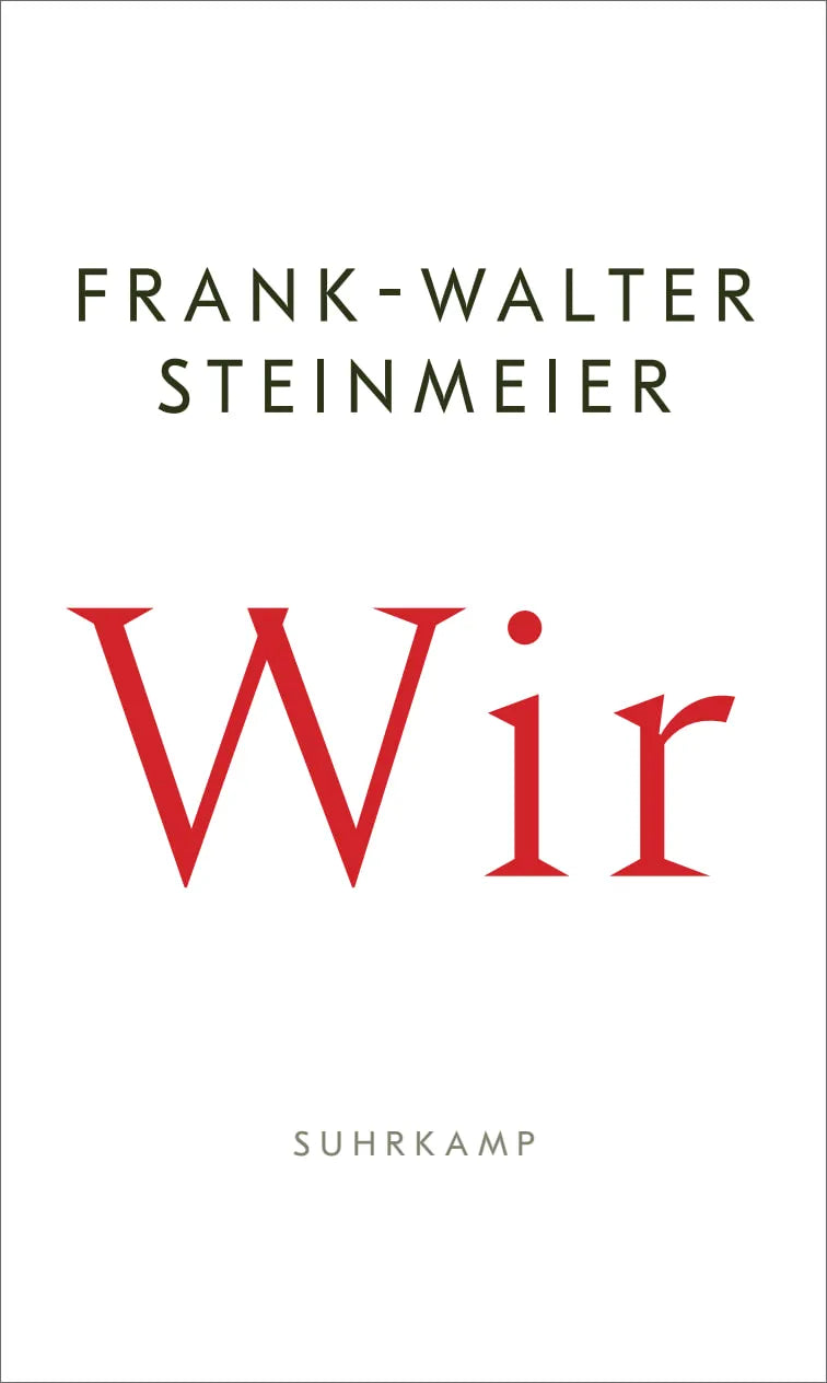 Buchcover von 'Wir' - Gebundene Ausgabe von Frank-Walter Steinmeier