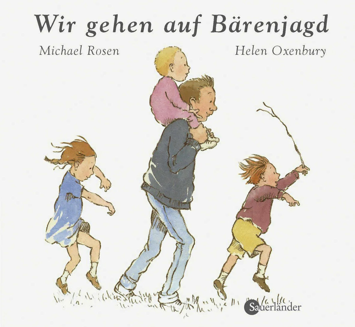 Buchcover von 'Wir gehen auf Bärenjagd' - Gebundene Ausgabe von Michael Rosen